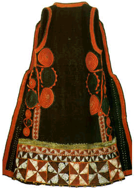 Зубун, женски прслук без рукава, Јањ, друга половина XIX в. Етнографски Музеј, Београд