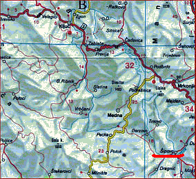 Шипово - мапа